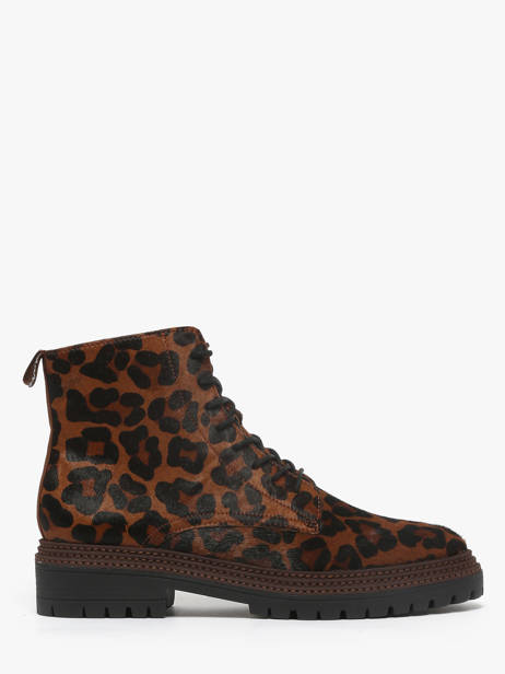 Bottines En Cuir Mam'zelle Marron women CSGOZ41