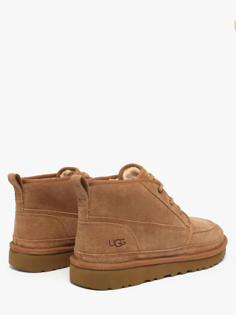 Bottines En Cuir Ugg Marron men 1121645 vue secondaire 2