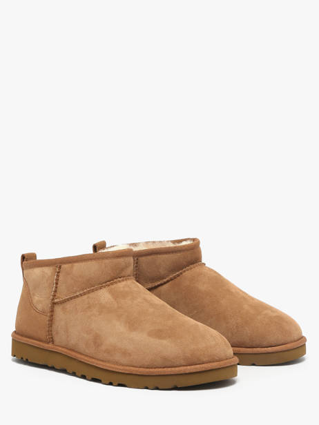 Bottines En Cuir Ugg Marron men 1137391 vue secondaire 1