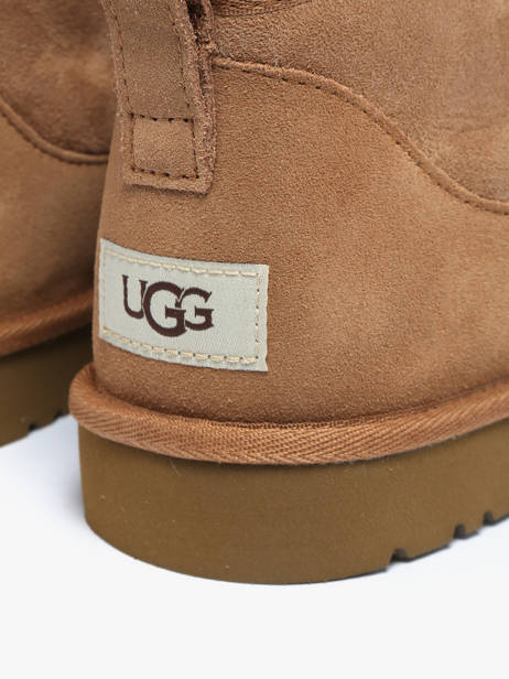 Bottines En Cuir Ugg Marron men 1137391 vue secondaire 2