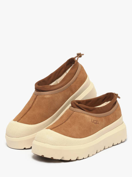 Chaussons En Cuir Ugg Marron men 1144096 vue secondaire 1