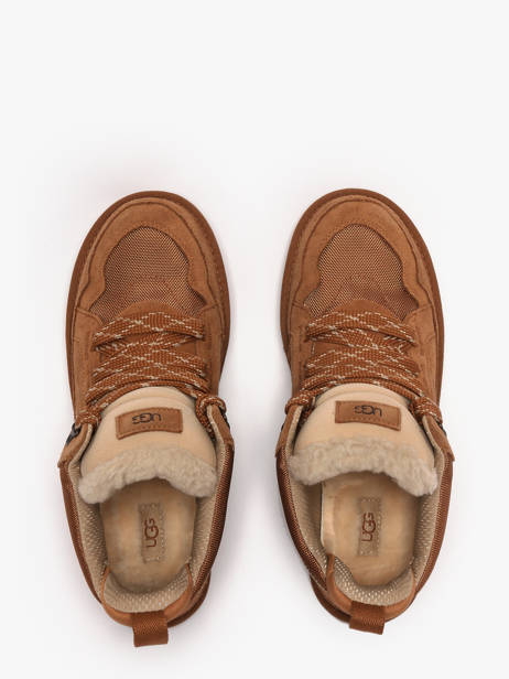 Sneakers En Cuir Ugg Marron men 1170750 vue secondaire 3