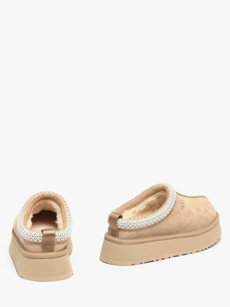 Chaussons Plateforme En Cuir Ugg Beige women 1174471 vue secondaire 2