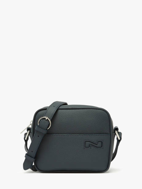 Sac Bandoulière Antwerp Cuir Nathan baume Bleu n city 4