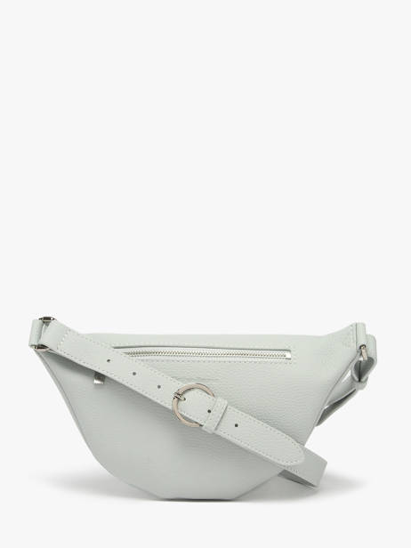 Sac Banane Small Derby Cuir Nathan baume Bleu n city 25 vue secondaire 3