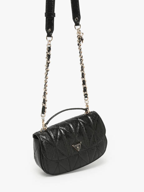 Sac Bandoulière Aldina Guess Noir aldina GG966320 vue secondaire 1