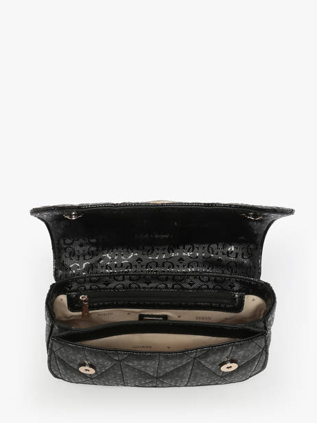 Sac Bandoulière Aldina Guess Noir aldina GG966320 vue secondaire 2