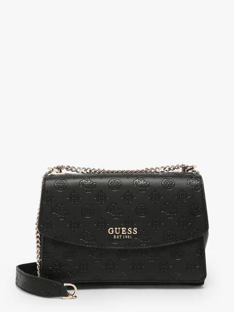Sac Bandoulière Phoebe Polyester Recyclé Guess Noir phoebe PD966521
