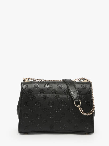 Sac Bandoulière Phoebe Polyester Recyclé Guess Noir phoebe PD966521 vue secondaire 4