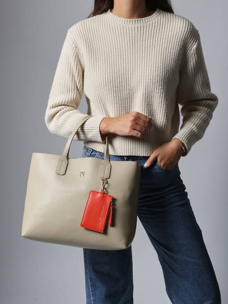 Sac Bandoulière Th Icon Tommy hilfiger Beige th icon AW17683 vue secondaire 1