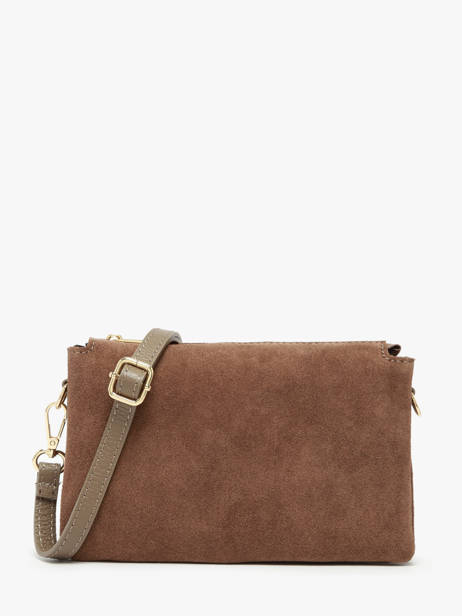 Sac Bandoulière Velvet Caviar Milano Marron velvet caviar VC24117