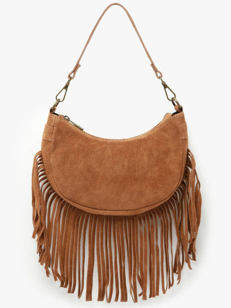 Sac Porté épaule Velvet Milano Marron velvet VE25064 vue secondaire 1