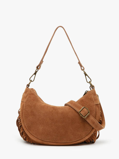 Sac Porté épaule Velvet Milano Marron velvet VE25064 vue secondaire 3