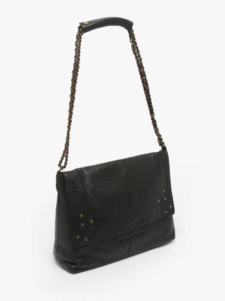 Sac Porté épaule Felizia Cuir Pieces Noir felizia 17122472 vue secondaire 1
