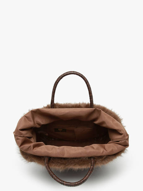 Cabas Doudou Le voyage en panier Marron doudou M vue secondaire 4