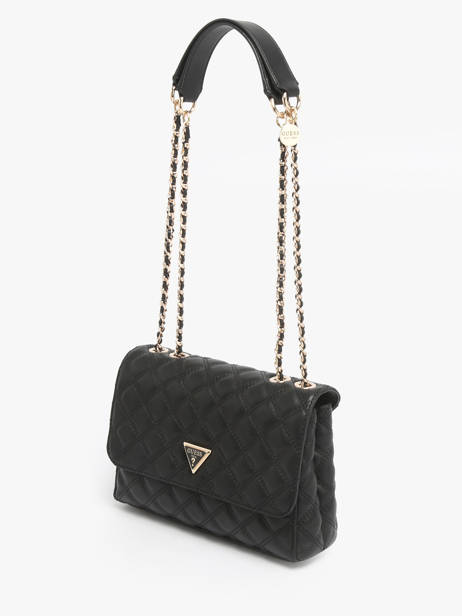 Sac Bandoulière Giully Guess Noir giully QG967320 vue secondaire 1