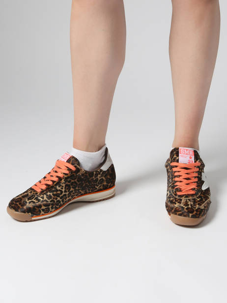 Sneakers Joyce En Cuir Semerdjian Marron women JOYCE vue secondaire 1