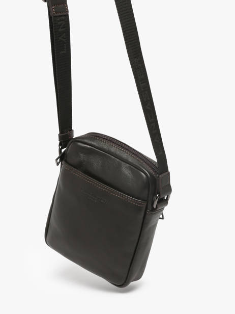 Sac Bandoulière Lancaster Marron soft vintage homme 24 vue secondaire 1