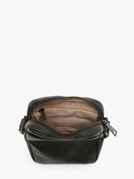 Sac Bandoulière Lancaster Marron soft vintage homme 24 vue secondaire 2