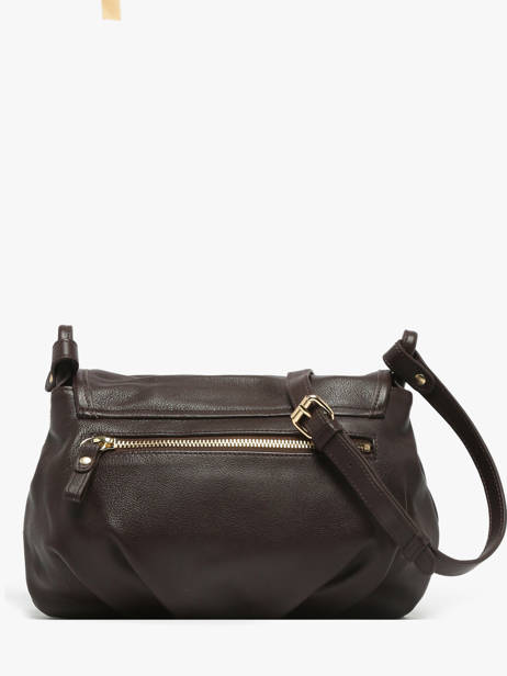 Sac Bandoulière Jen Cuir Nat et nin Marron vintage JEN vue secondaire 3