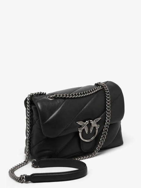 Cross Body Tas Love Bag Puff Leather Pinko Black love bag puff A0F2 other view 2