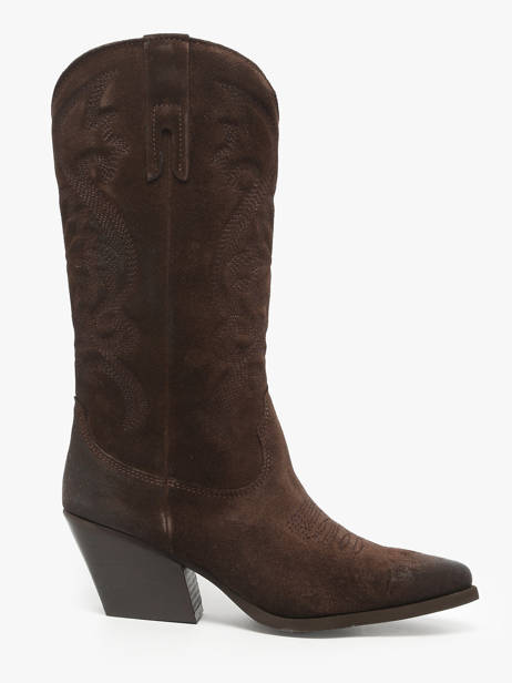 Santiags En Cuir The icona Marron women TX160