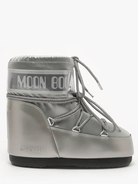 Boots Icon Low Glance Moon boot Argent accessoires D1409350