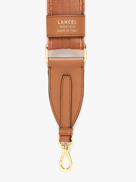 Bandoulière Amovible Bcbg Nylon Et Cuir Lancel Marron bcbg A13978 vue secondaire 1