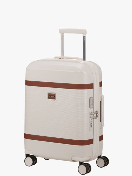 Valise Cabine Extensible Samsonite Beige image 154688 vue secondaire 3