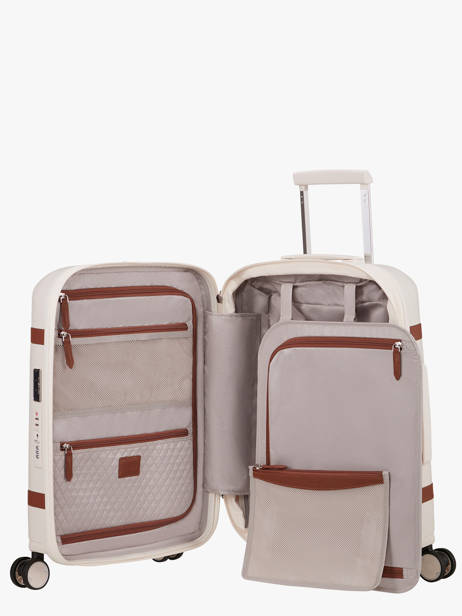 Valise Cabine Extensible Samsonite Beige image 154688 vue secondaire 4