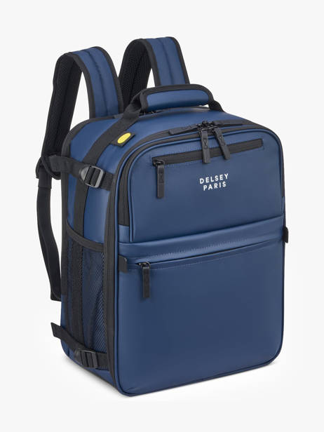 Sac Ã  Dos Business Delsey Bleu maubert 2.0 3813640W vue secondaire 1