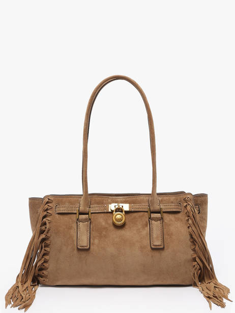 Sac Porté épaule Hamilton Michael kors Marron hamilton F5ANXT0S