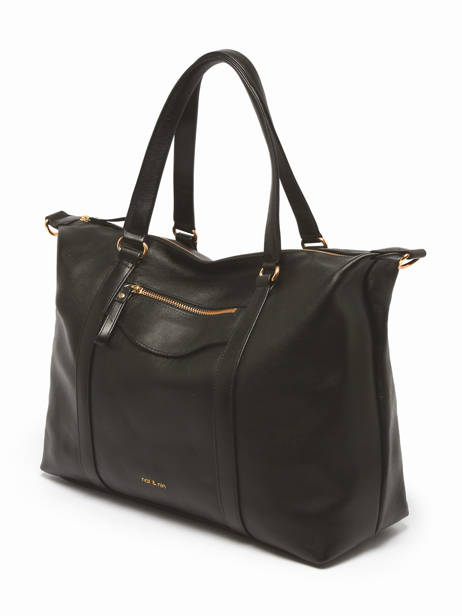 Sac Porté épaule Vintage Cuir Nat et nin Marron vintage THYLANE vue secondaire 2