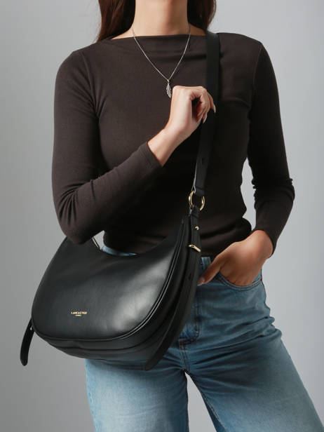 Shoulder Bag Donna Aria Leather Lancaster Black donna aria 77 other view 1