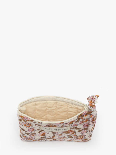 Porte-monnaie Bindi atelier Multicolore floral PM vue secondaire 1