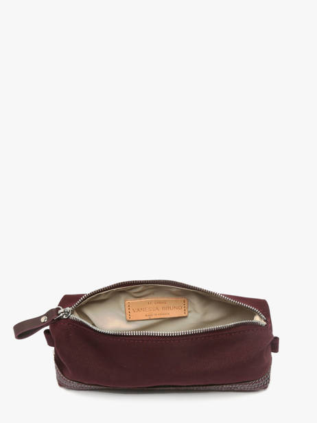 Trousse écolier Le Cabas Paillettes Vanessa bruno Rouge cabas 1V42030 vue secondaire 1