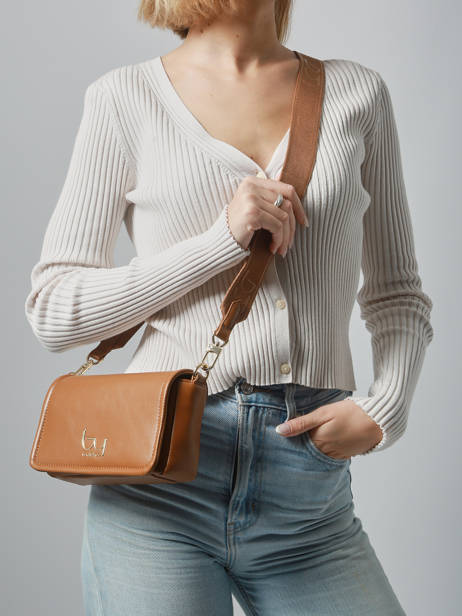 Sac Bandoulière Jane By byblos Marron jane BS51B03 vue secondaire 1