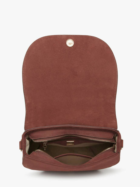 Sac Bandoulière M Lasso Cuir Etrier Marron lasso ELAS152M vue secondaire 3