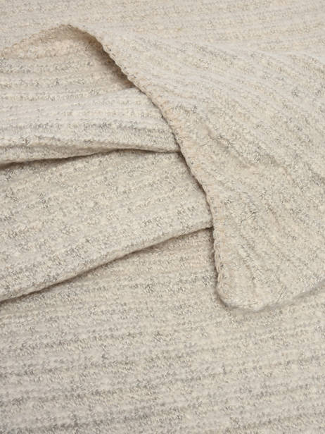 Écharpe Pieces Beige pyron 17105988 vue secondaire 1