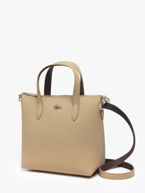 Sac Porté Main Anna Lacoste Beige anna NF5126AA vue secondaire 2