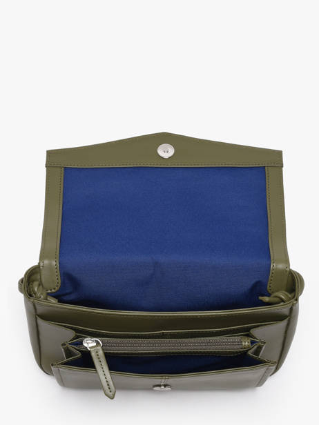 Sac Bandoulière Charlotte Cuir Le tanneur Vert charlotte TOTT3C01 vue secondaire 2