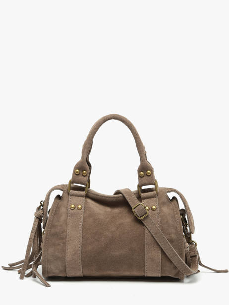 Sac Bandoulière Velvet Cuir Milano Marron velvet VE24093 vue secondaire 3