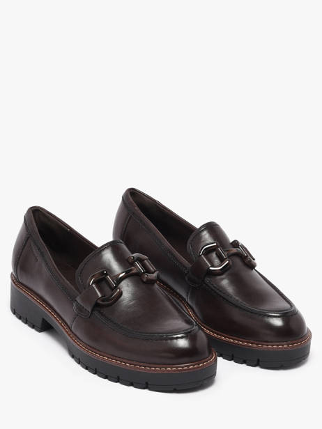 Mocassins En Cuir Tamaris Marron accessoires 45 vue secondaire 1