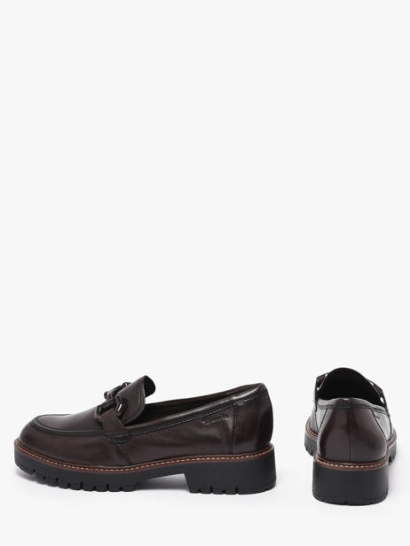 Mocassins En Cuir Tamaris Marron accessoires 45 vue secondaire 2