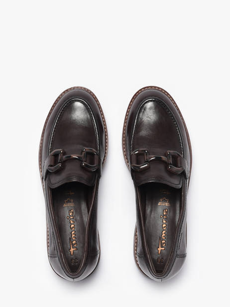 Mocassins En Cuir Tamaris Marron accessoires 45 vue secondaire 3