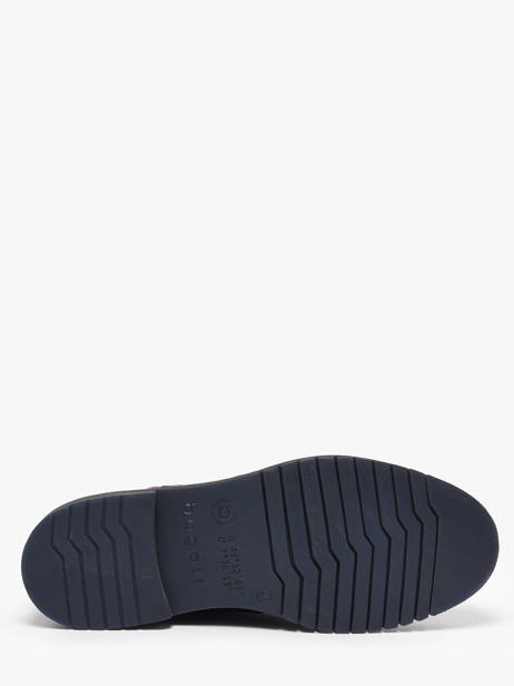 Bottines En Cuir Bugatti Bleu men 14004100 vue secondaire 4