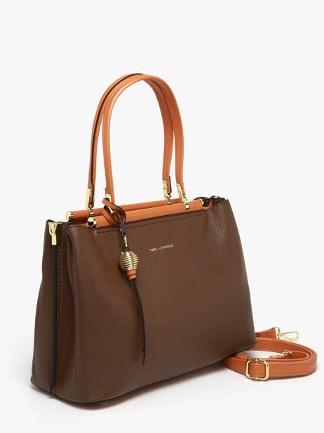 Sac à Main Azalie Ted lapidus Marron azalie TLHF9584 vue secondaire 1