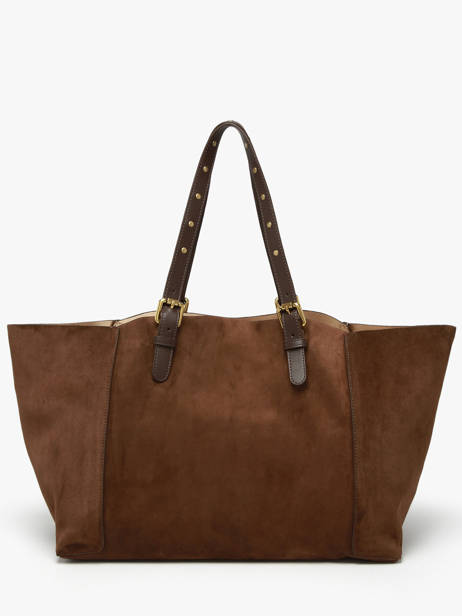 Sac Porté épaule Folk Light Cuir Gerard darel Marron folk light DCS45405 vue secondaire 4