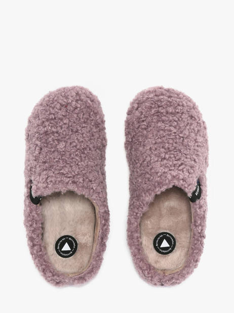 Chaussons York Curly Verbenas Violet accessoires 86050660 vue secondaire 3