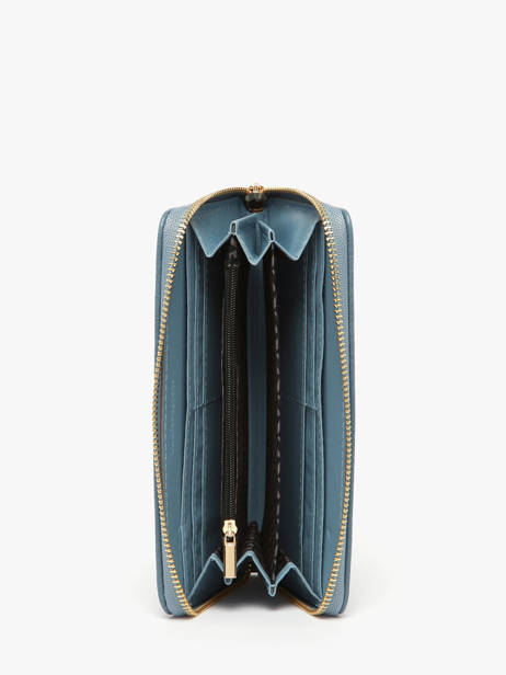 Wallet Zip Lulu castagnette Blue zip CHRYS033 other view 1